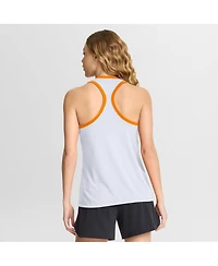 Nike Women's White Tennessee Volunteers Uni Name Tri-Blend Dri-fit Tank Top