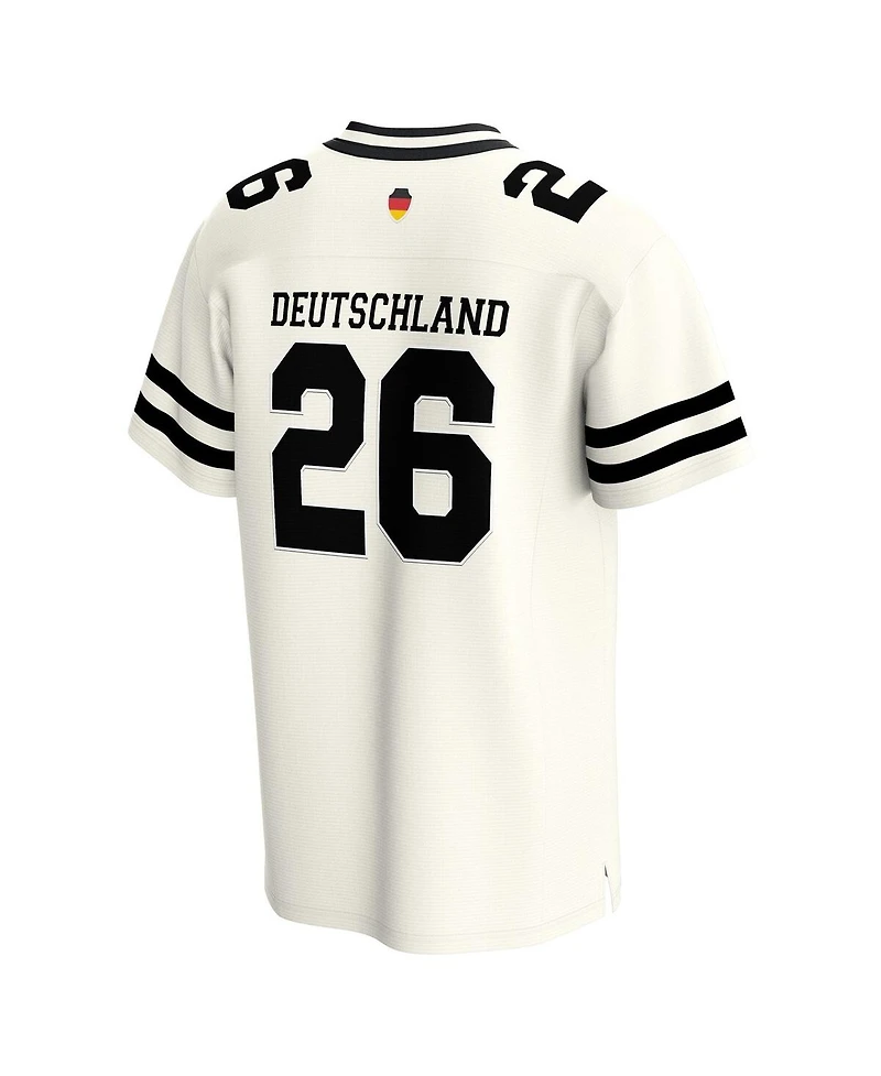 Fanatics Men's Cream Germany National Team Football Jersey