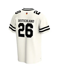 Fanatics Men's Cream Germany National Team Football Jersey