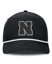 Fanatics Men's Black Nebraska Huskers Undertone Rope Adjustable Hat