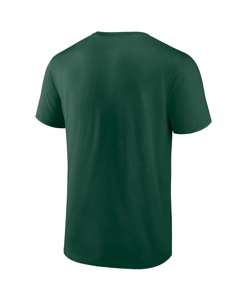 Logo Athletic Men's Green Minnesota Wild Essential T-Shirt