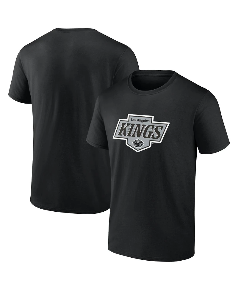 Logo Athletic Men's Black Los Angeles Kings Essential T-Shirt