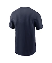 Nike Men's Navy Michigan Wolverines Legacy Arch Helmet T-Shirt