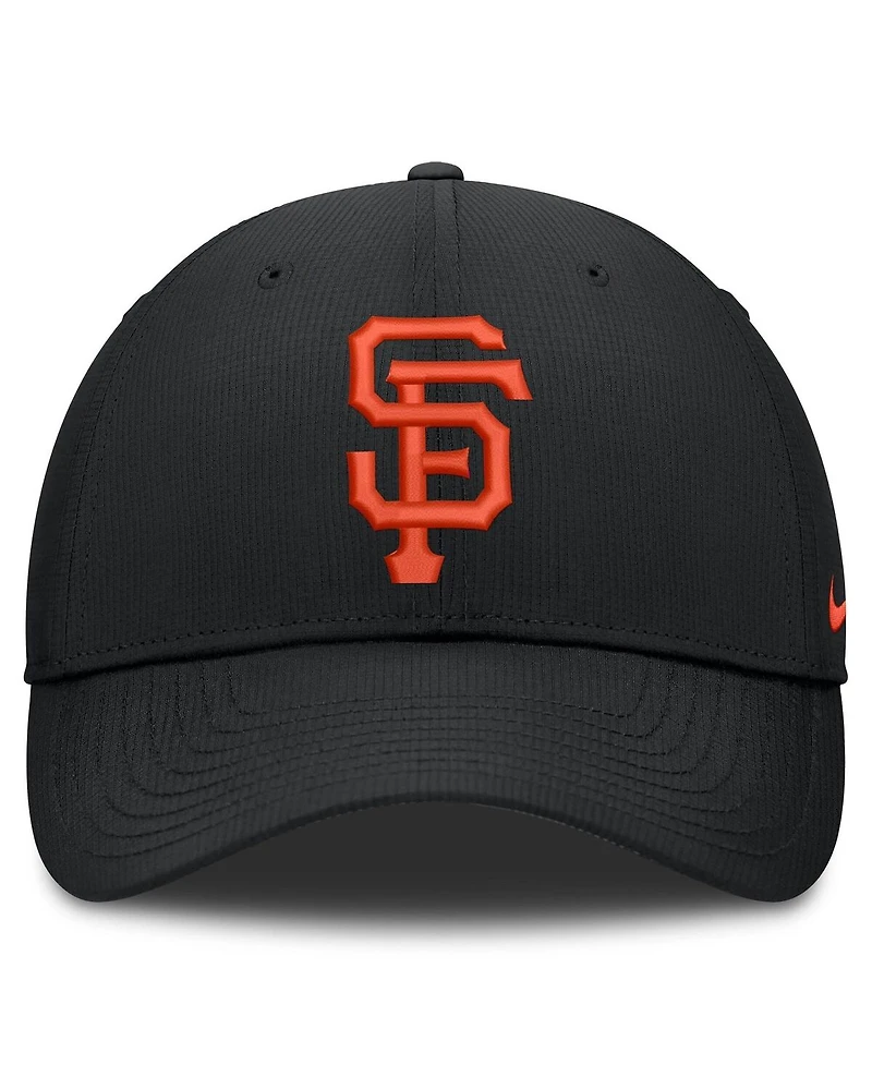 Nike Men's Black San Francisco Giants Dri-fit Club Adjustable Hat