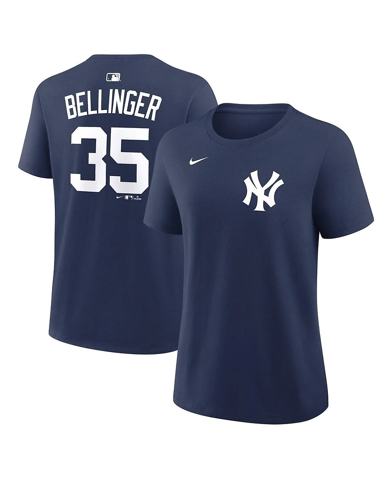 Nike Women's Cody Bellinger Navy New York Yankees Name and Number T-Shirt