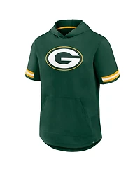 Fanatics Men's Green Bay Packers Optimal Play Short Sleeve Hooded T-Shirt