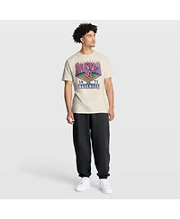 Fanatics Men's Tan Atlanta Braves Stadium Slub T-Shirt
