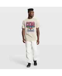 Fanatics Men's Tan Chicago Cubs Stadium Slub T-Shirt