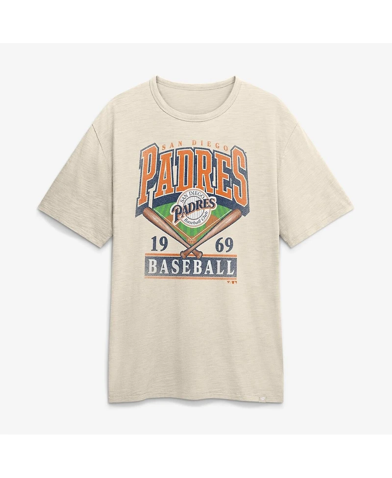 Fanatics Men's Tan San Diego Padres Stadium Slub T-Shirt