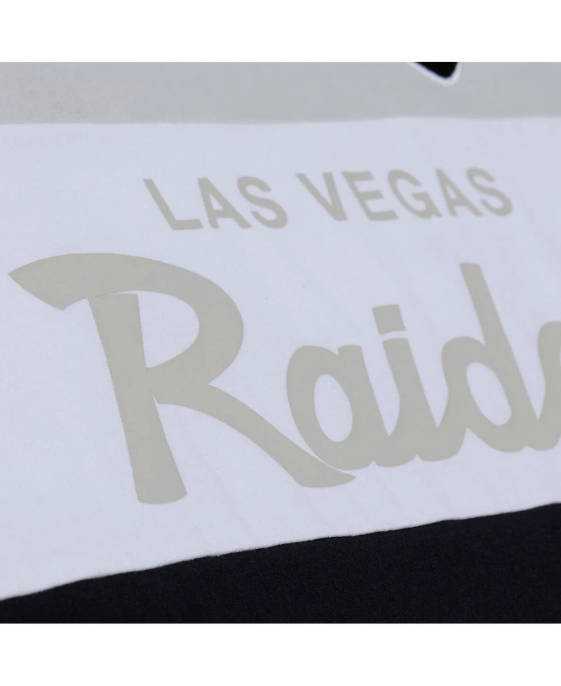 Mitchell & Ness Men's Black/Silver Las Vegas Raiders Head Coach Tank Top