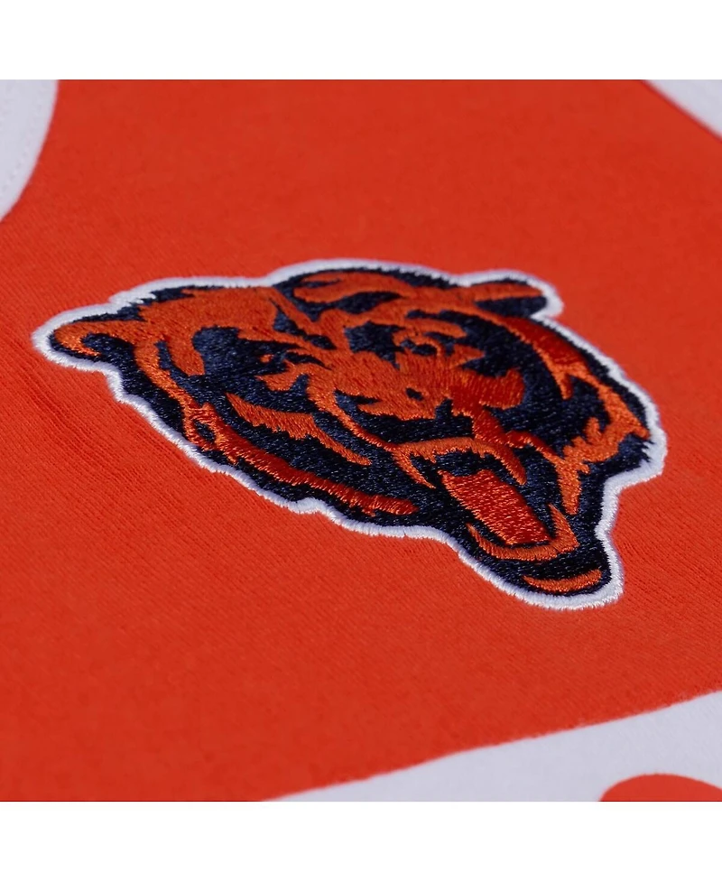 Mitchell & Ness Men's Navy/Orange Chicago Bears Head Coach Tank Top