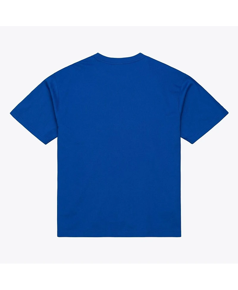 Mitchell & Ness Men's Blue New York Knicks Head Coach T-Shirt