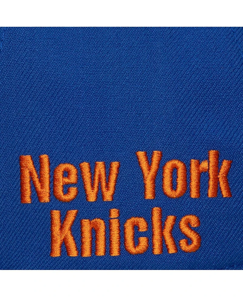 Mitchell & Ness Men's White New York Knicks Hardwood Classics Legendary Away Pro-Pinch Adjustable Hat