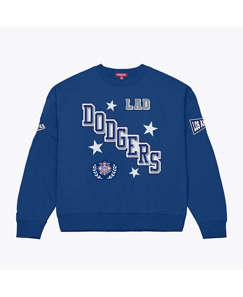Mitchell & Ness Women's Royal Los Angeles Dodgers Pep Rally Sweatshirt