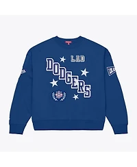 Mitchell & Ness Women's Royal Los Angeles Dodgers Pep Rally Sweatshirt