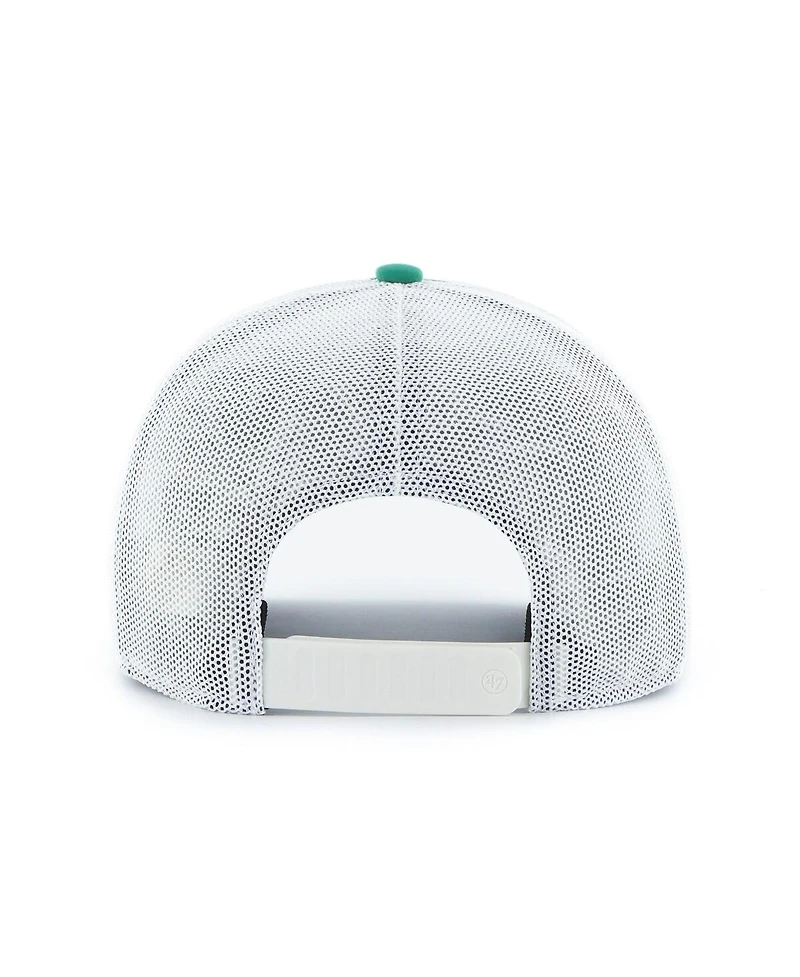 '47 Brand Men's Kelly Green/White Los Angeles Dodgers Elevated Greens Adjustable Trucker Hat