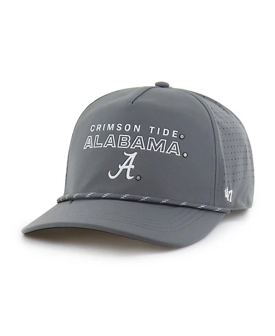 '47 Brand Men's Gray Alabama Crimson Tide Forward Vent Hitch Rope Adjustable Hat