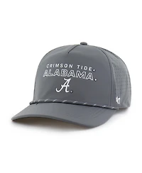 '47 Brand Men's Gray Alabama Crimson Tide Forward Vent Hitch Rope Adjustable Hat
