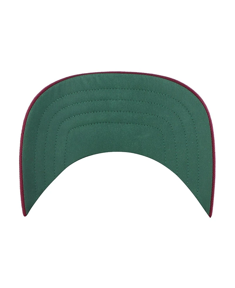 '47 Brand Men's x Rawlings Burgundy Philadelphia Phillies Pinstripe Hitch Adjustable Hat