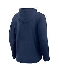Darius Rucker Collection by Fanatics Men's Blue Detroit Tigers Raglan Hooded Long Sleeve T-Shirt