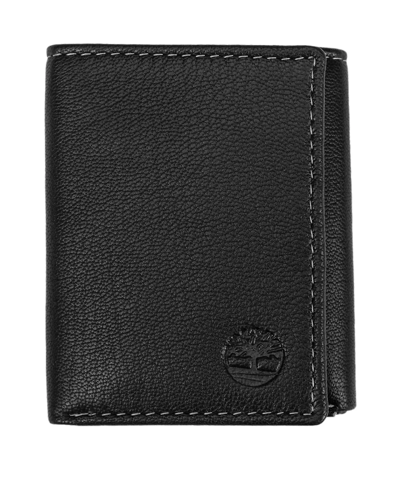 Timberland Men's Blix Leather Trifold Wallet
