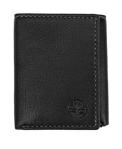 Timberland Men's Blix Leather Trifold Wallet