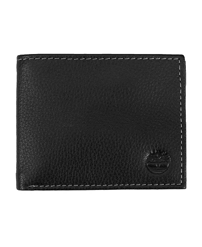 Timberland Men's Sportz Leather Passcase Wallet