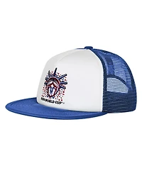 Outerstuff Men's White/Royal Usmnt Defender Adjustable Trucker Hat