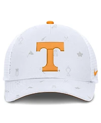 Nike Men's White Tennessee Volunteers Country Club Golfin' Rise Trucker Adjustable Hat