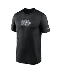 Nike Men's Black San Francisco 49ers Sideline Lead The Charge Legend Dri-fit T-Shirt