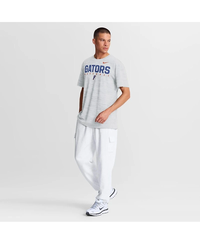 Nike Men's White Florida Gators Dugout Velocity Dri-fit T-Shirt