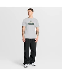 Nike Men's Ash Green Bay Packers Velocity Endurance Run Dri-fit T-Shirt