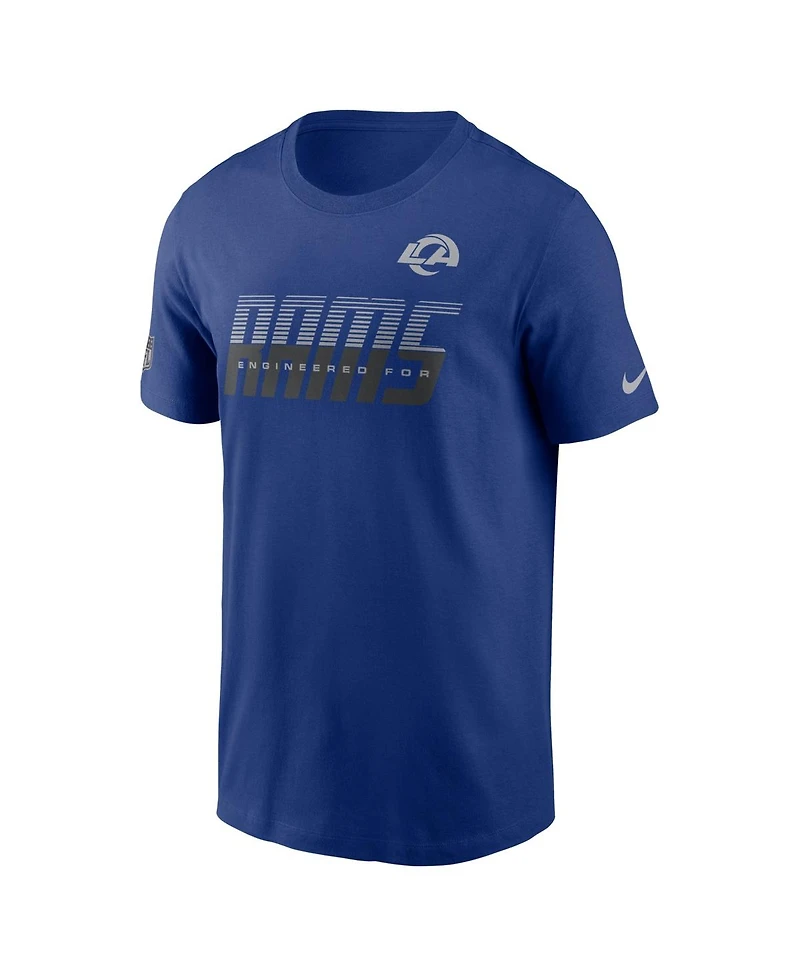 Nike Men's Royal Los Angeles Rams Sideline Dri-fit T-Shirt