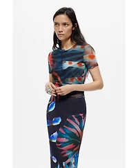 Desigual Women's Skirt Designed By Mr. Christian Lacroix
