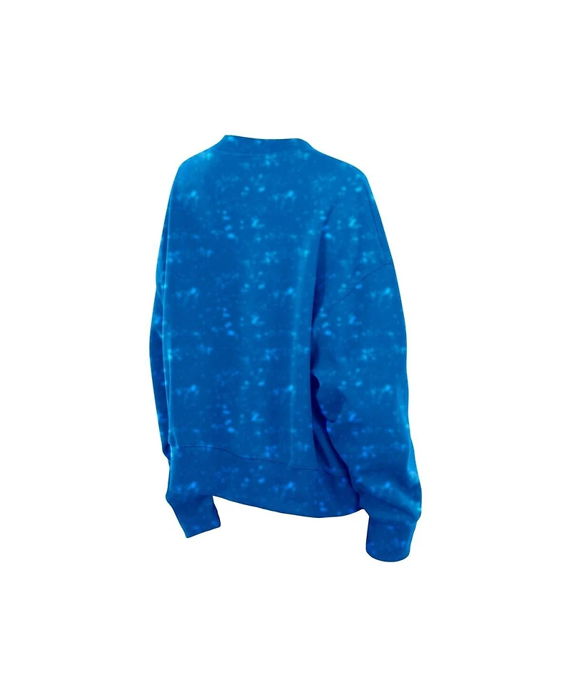 New Era Women's Royal York Mets Throwback Oversized Boxy Sweatshirt