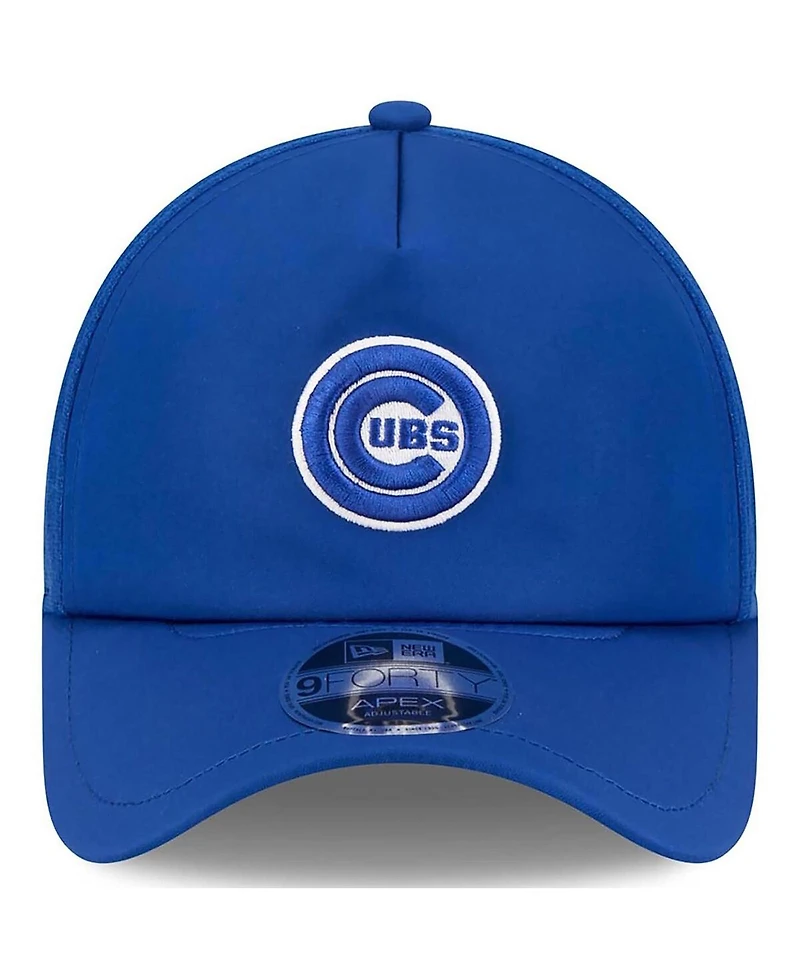 New Era Men's Royal Chicago Cubs 2026 Batting Practice Alternate Apex 9FORTY Adjustable Hat