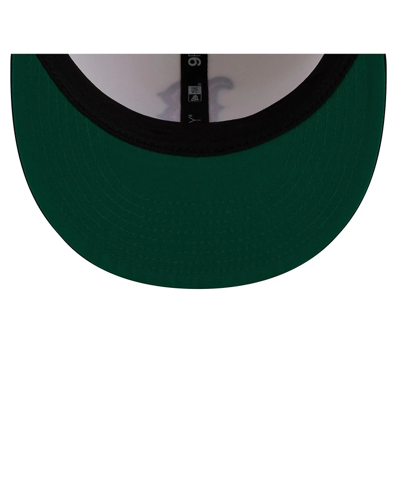 New Era Men's Cream/Navy Boston Red Sox Localized 9FIFTY Snapback Hat