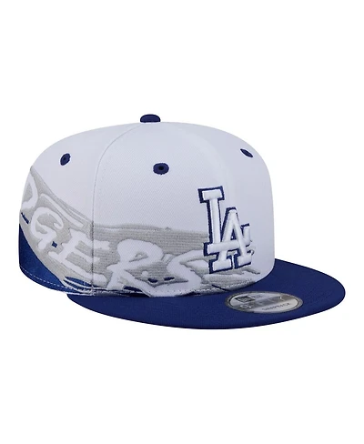 New Era Men's White/Royal Los Angeles Dodgers 9FIFTY Snapback Hat