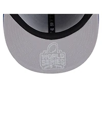 New Era Men's Royal Chicago Cubs Hidden Hit 59FIFTY Fitted Hat