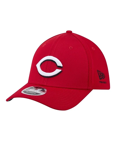 New Era Men's Red Cincinnati Reds Dash 39THIRTY Flex Hat