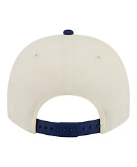 New Era Men's Cream Texas Rangers Throwback Tri-Hit A-Frame 9FIFTY Adjustable Hat