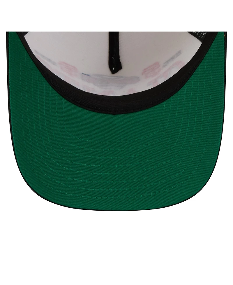 New Era Men's Cream San Francisco Giants Throwback Tri-Hit A-Frame 9FIFTY Adjustable Hat