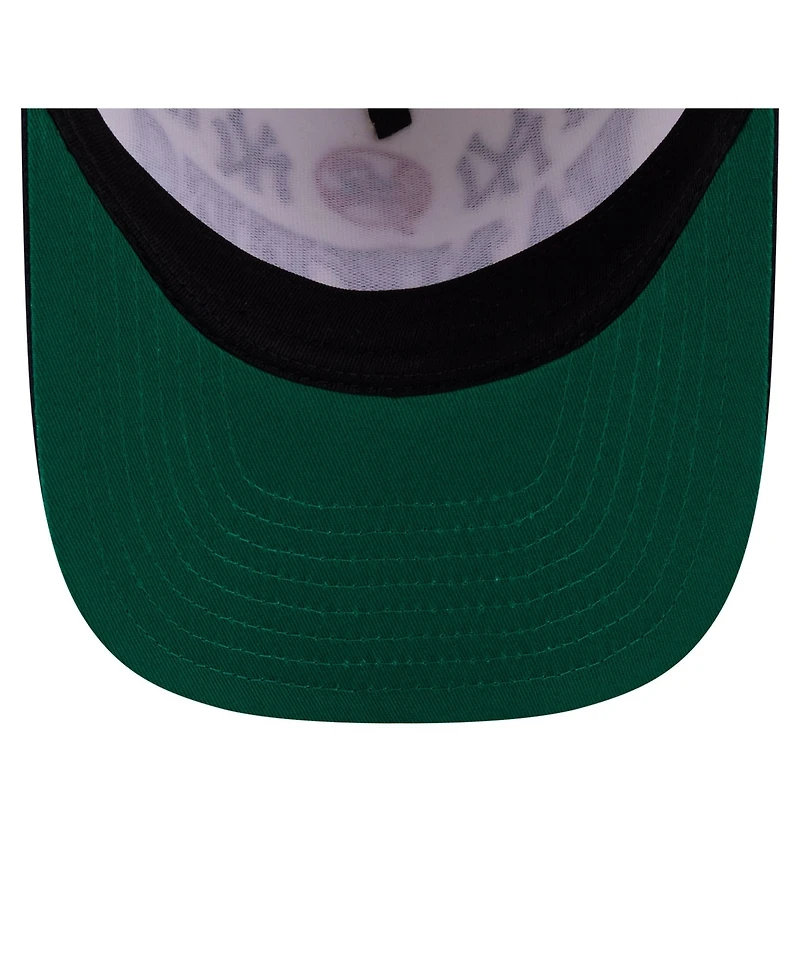 New Era Men's Cream New York Yankees Throwback Tri-Hit A-Frame 9FIFTY Adjustable Hat