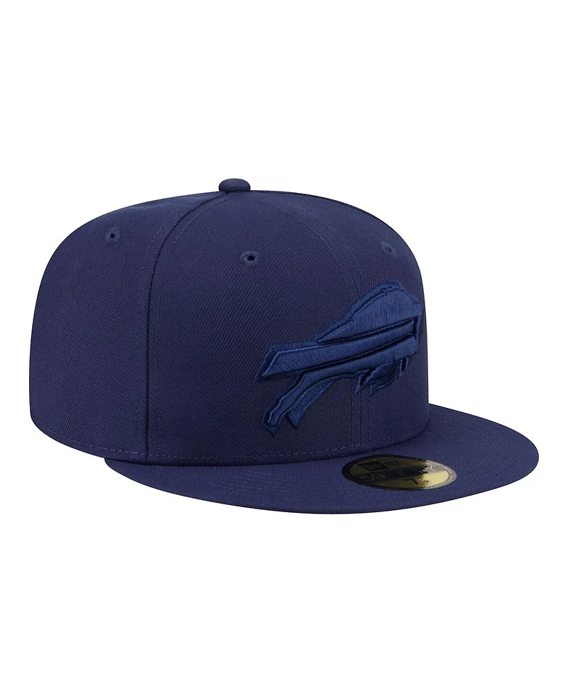 New Era Men's Navy Buffalo Bills Color Pack 59FIFTY Fitted Hat