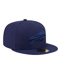 New Era Men's Navy Buffalo Bills Color Pack 59FIFTY Fitted Hat