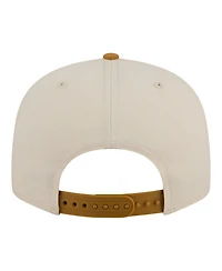 New Era Men's Cream/Tan Chicago Bulls Two-Tone Color Pack 9FIFTY Snapback Hat