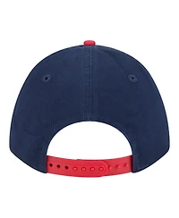 New Era Men's and Women's Navy/Red Indiana Fever Team Loyal Script Two-Tone M-Crown 9FORTY Adjustable Hat