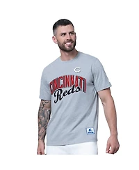 Starter Men's Red/Heather Gray Cincinnati Reds Two-Pack T-Shirt Set