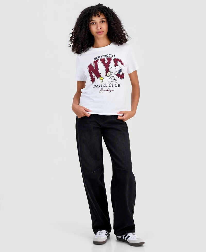 Grayson Threads, The Label Juniors' Snoopy Bagel Club T-Shirt