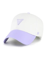 '47 Brand Men's and Women's White/Violet Golden State Valkyries Contemporary Two-Tone Clean Up Adjustable Hat